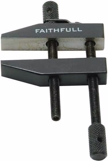 Faithfull Black Steel Toolmakers Clamp 44mm – 2