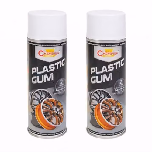 Sola White Semi-Matt Peelable Spray Film, 2 x 400 mL Fast Drying Flexible Protective Coating for Alloy Wheels and Tuning Parts – 1
