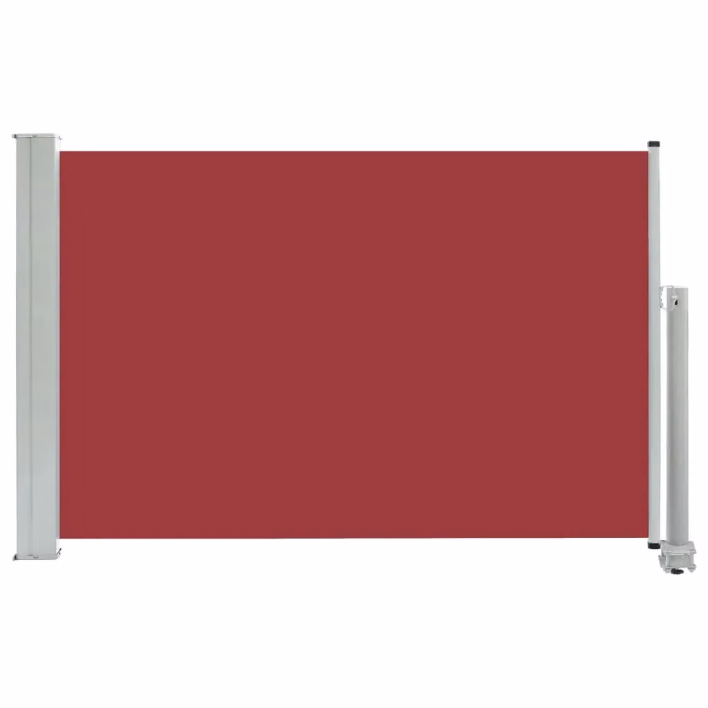 Berkfield Home Patio Retractable Side Awning in Red, W/D/H: 60 x 300 cm – 2