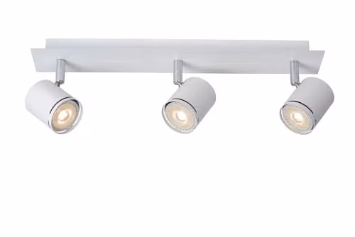 Lucide Rilou Dimmable and Adjustable LED Ceiling Spotlight Bar in White