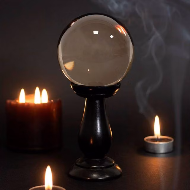 Something Different Crystal Ball in Light Sand