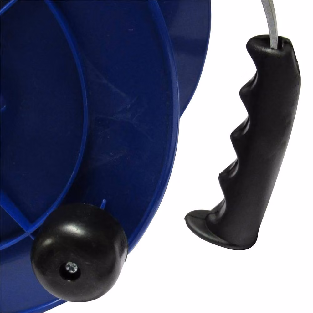 Nordara Electric Fencing Insulating Reel Winder in Blue with Poly Rope Tape and Galvanised Steel – 4