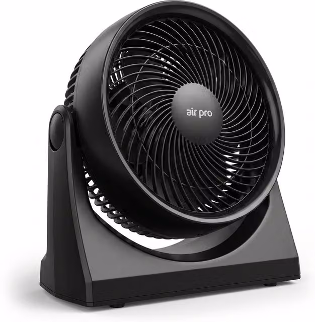 Air Pro 10 inch Table Fan in Black – 9