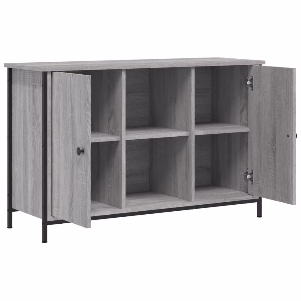 Berkfield Home Grey Sonoma TV Cabinet W/D/H: 100 x 35 x 65 cm – 3