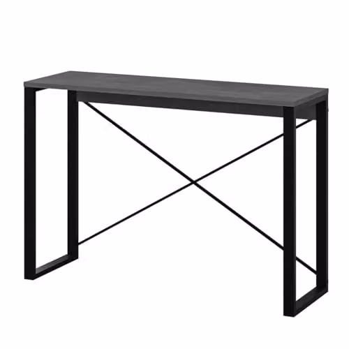 Calicosy Archie Console Table in Grey, W: 110 cm, H: 76 cm, D: 35 cm