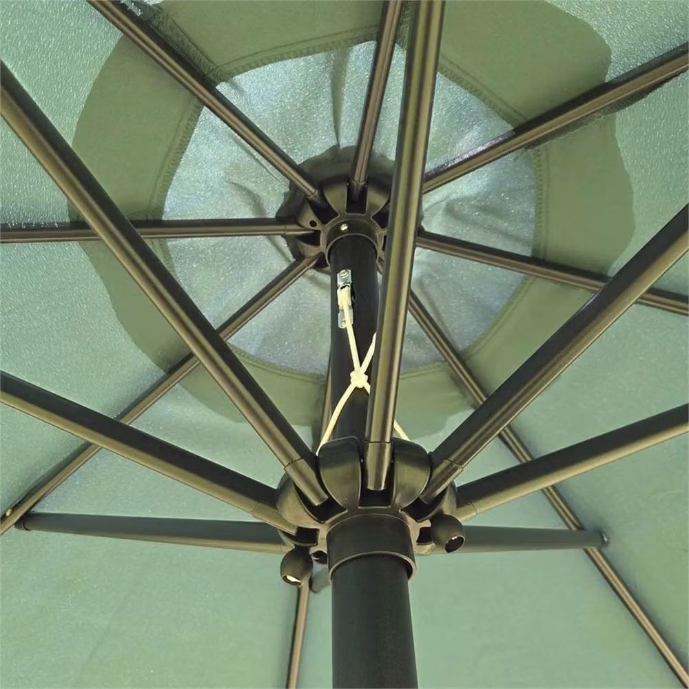 SPETLEK Green Garden Parasol Umbrella with 2.7 m Diameter – 3