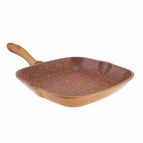 JML Copper Stone Non Stick Griddle Pan, 28 cm – 1