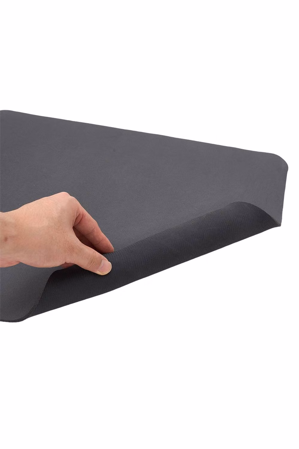 Living and Home Absorbent Kitchen Countertop Dish Drying Mat in Dark Grey, W: 40 cm, D: 30 cm – 2