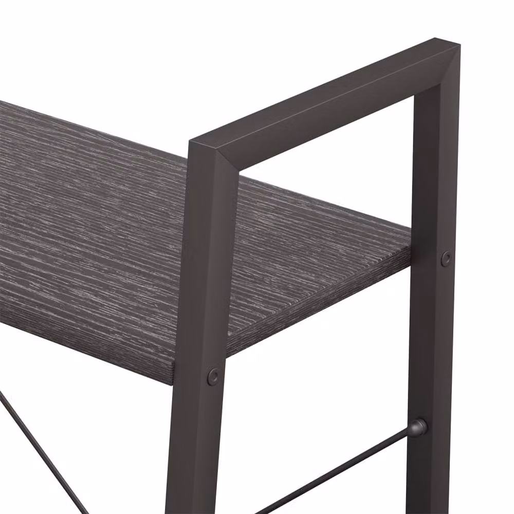 Berkfield Home 3-Tier Standing Metal Shelf, Black, W/D/H: 56 x 35 x 108 cm – 5