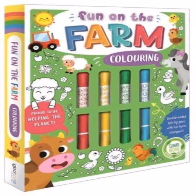 Igloo Books Ltd Fun on the Farm Colouring Book, Multicolour Paperback