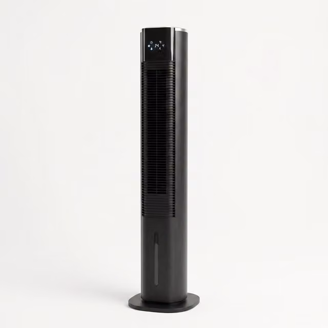 Air Pro 6L Tower Air Cooler in Black with Remote Control and Touch Control