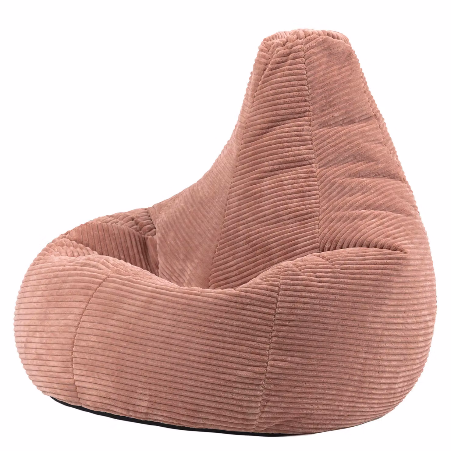 icon Dalton Corduroy Bean Bag in Pink with EPS Polystyrene Filling – 3