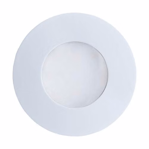 Loops IP65 Recessed Outdoor Wall Light in White Cast Aluminium with 5W GU10 Bulb