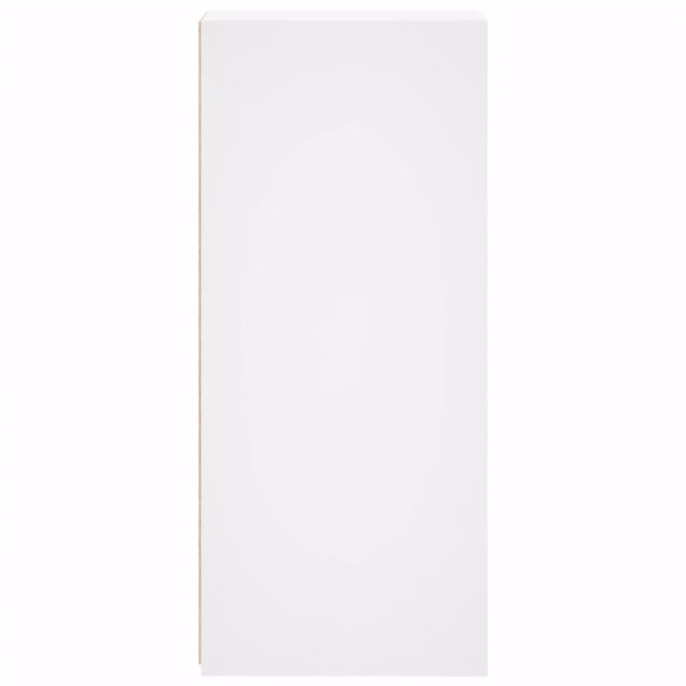 Berkfield Home White Minimalist Sideboard in Matt MDF, W/D/H: 30 x 41 x 93 cm – 3