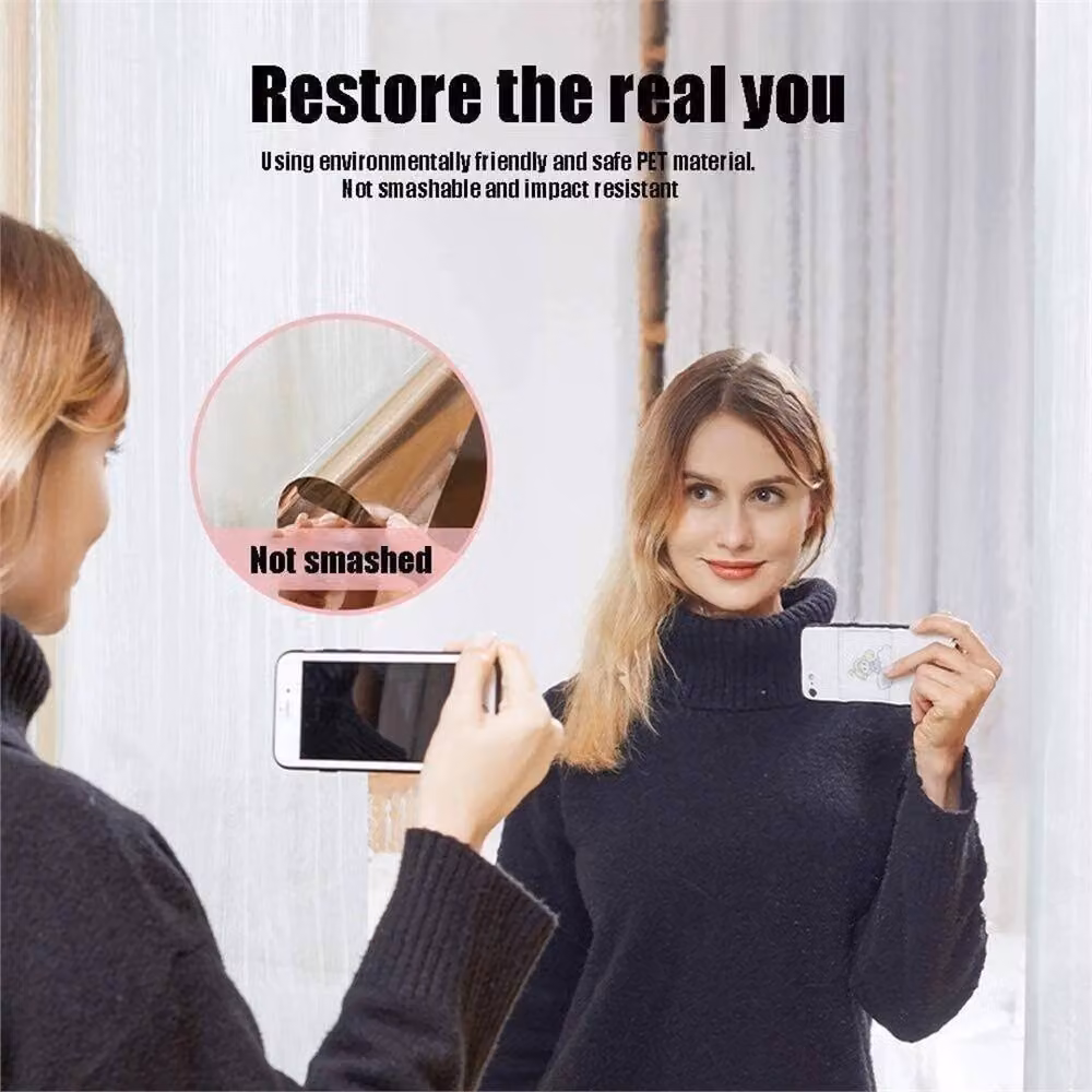Nordara 2M Self-Adhesive Flexible Silver Mirror Sheet – 4