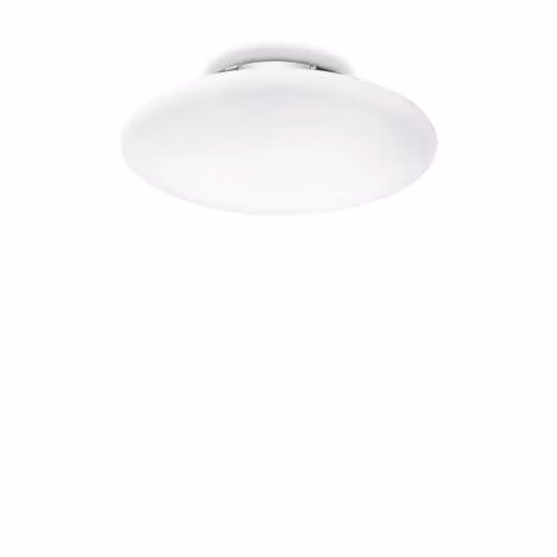 Netlighting Smarties Suspended Modern Pendant Light in White and Chrome with Glass, Height Adjustable, E27, W/D/H: 60 x 60 x 60 cm