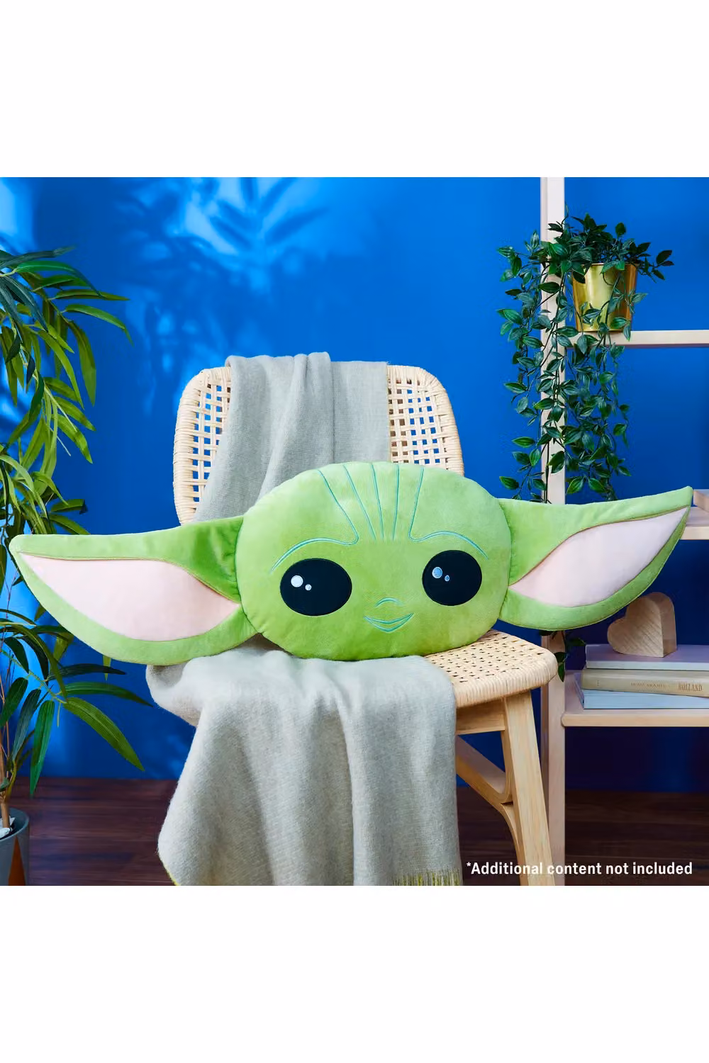 Disney Yoda 3D Green Plush Round Cushion for Adults – 2