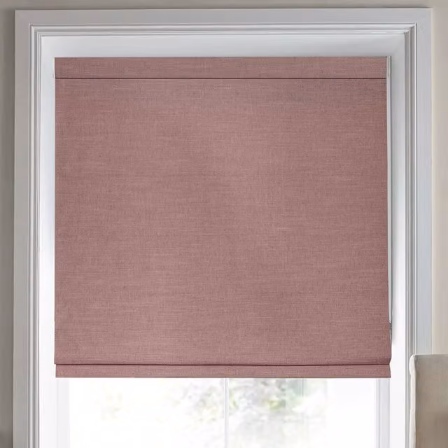 Laura Ashley Swanson Made To Measure Blackout Roman Blind in Mulberry