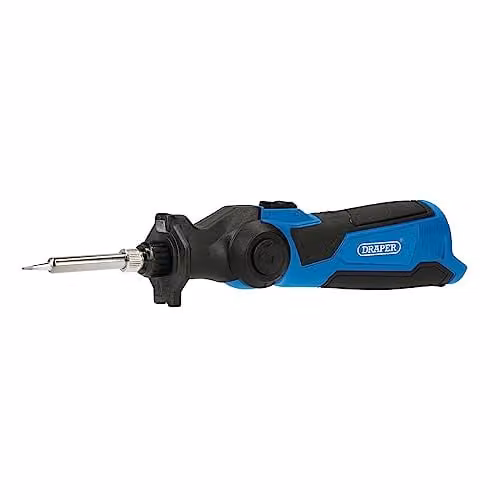 Draper 03861 12V Soldering Iron in Blue and Black