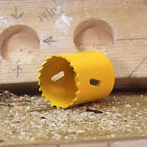 Faithfull Varipitch Bimetal Hole Saw, 41 mm, Yellow – 2
