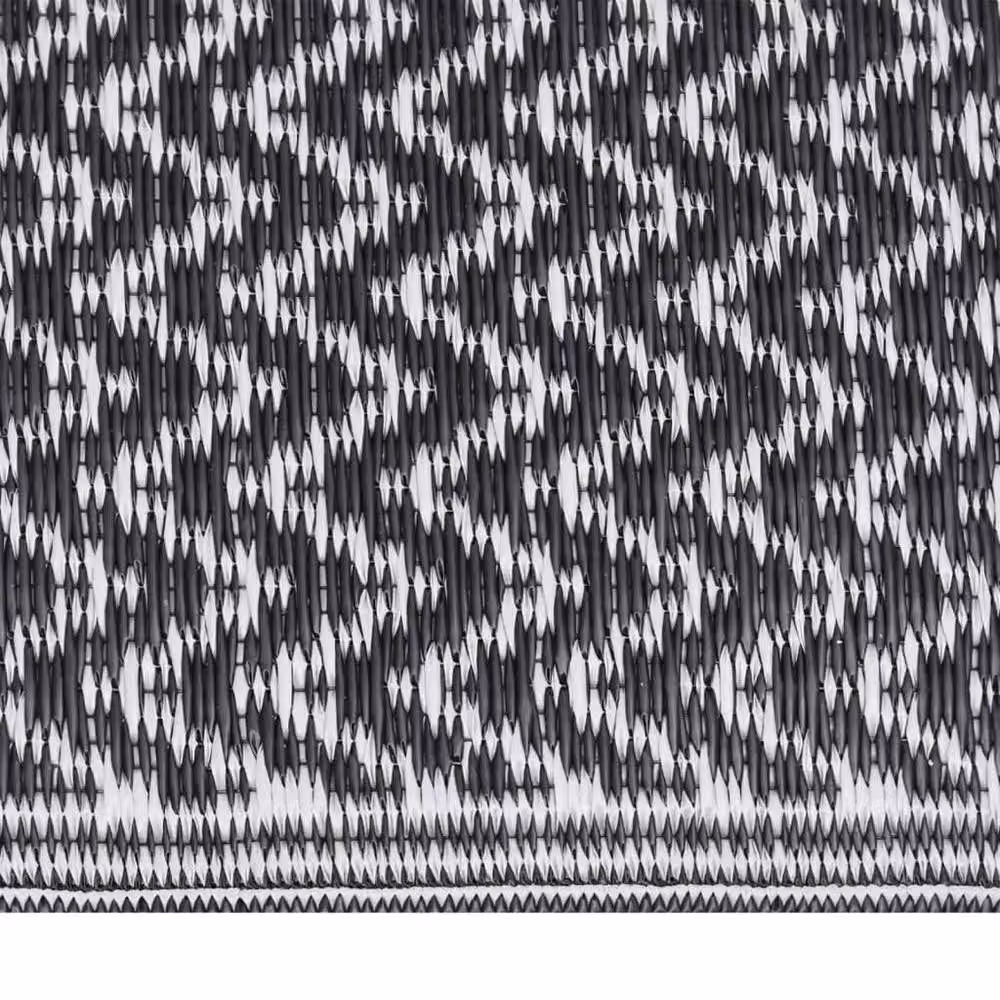 Berkfield Home Black Geometric Outdoor Rug, W/D: 140 x 200 cm – 2