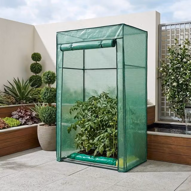 Garden Greatness Jardin Outdoor Tomato Greenhouse in Green – 1