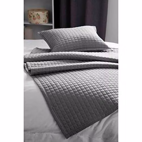 Belledorm Crompton Rectangular Filled Cushion in Grey, W: 50 cm, H: 40 cm – 3