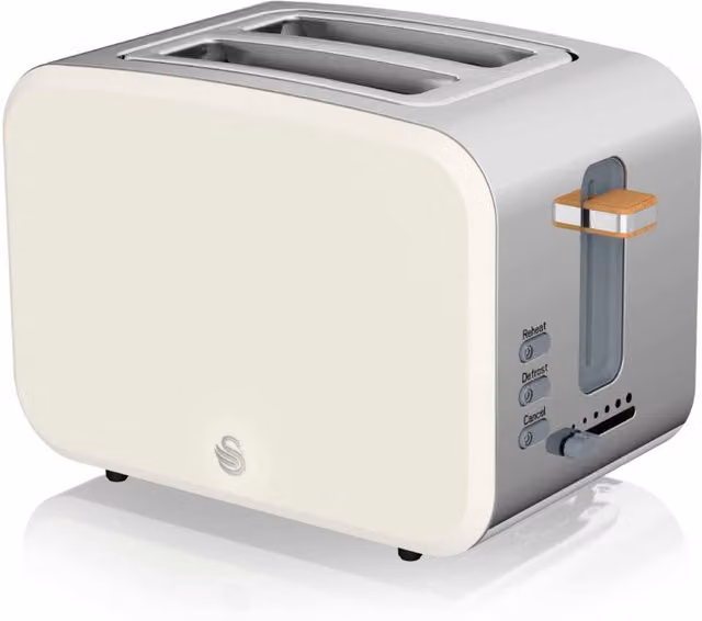 Swan Nordic 2 Slice Toaster - White