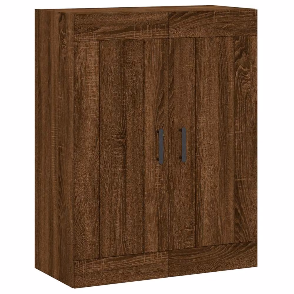 Berkfield Home Wall Mounted Cabinets, 2 Pack, Brown Oak – 3