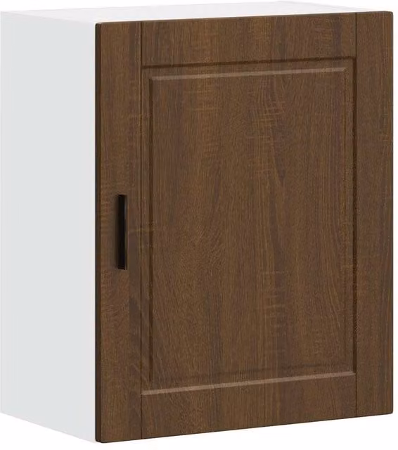 Berkfield Home Porto Brown Oak Kitchen Wall Cabinet – 1