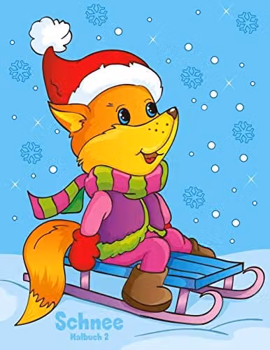 Schnee Malbuch 2 Colouring Book for Children by Independently Published