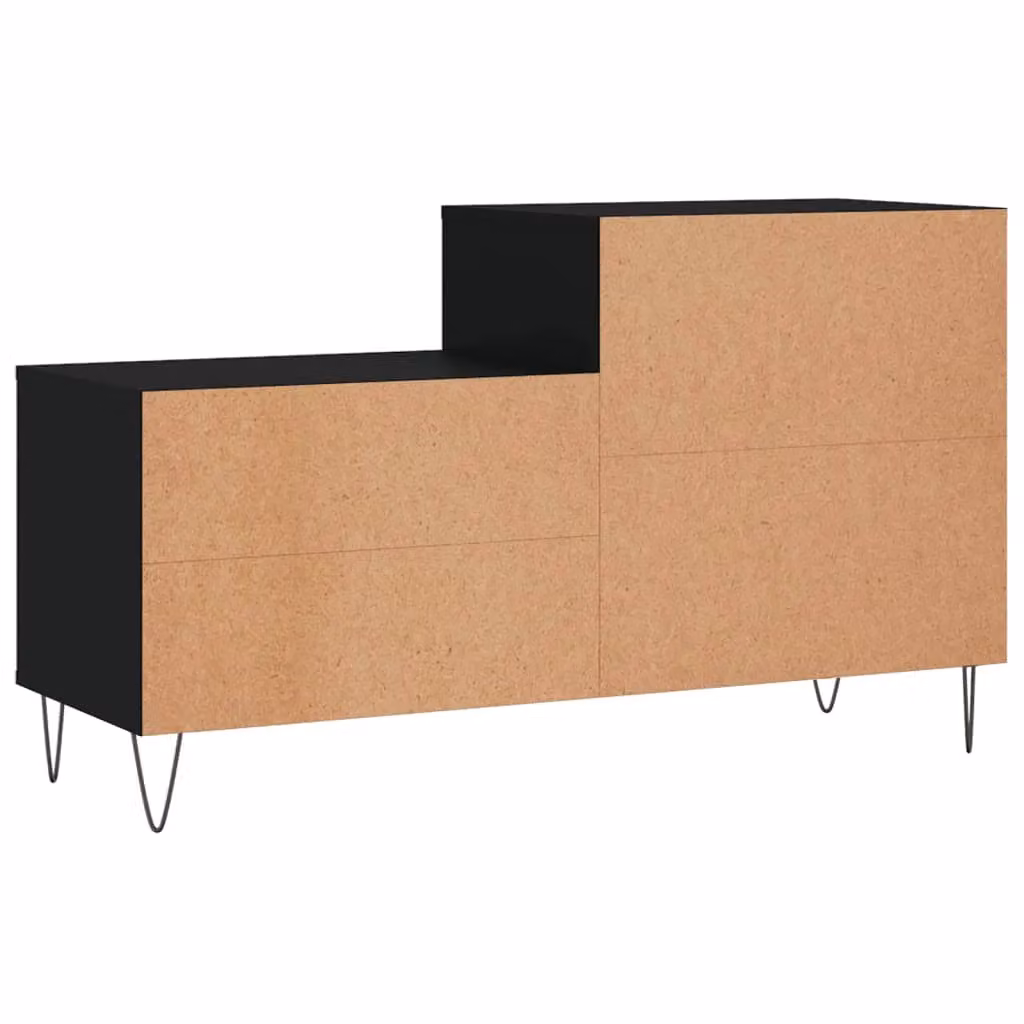 Berkfield Home Modern Black Wall Mounted Shoe Cabinet W/D/H: 102 x 36 x 60 cm – 4