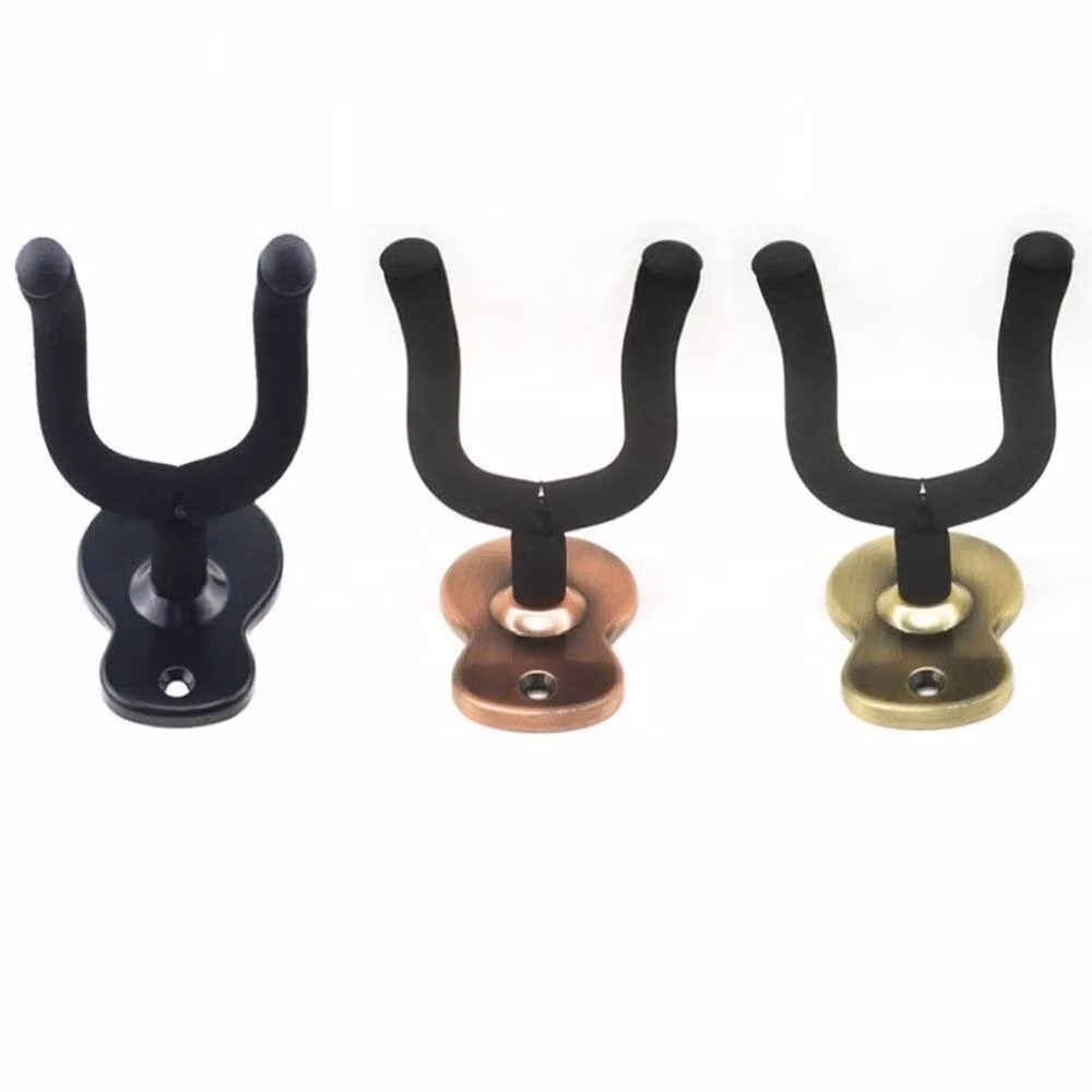Kelvenix Rotating Metal Guitar Wall Mount Hanger Hook in Bronze – 2