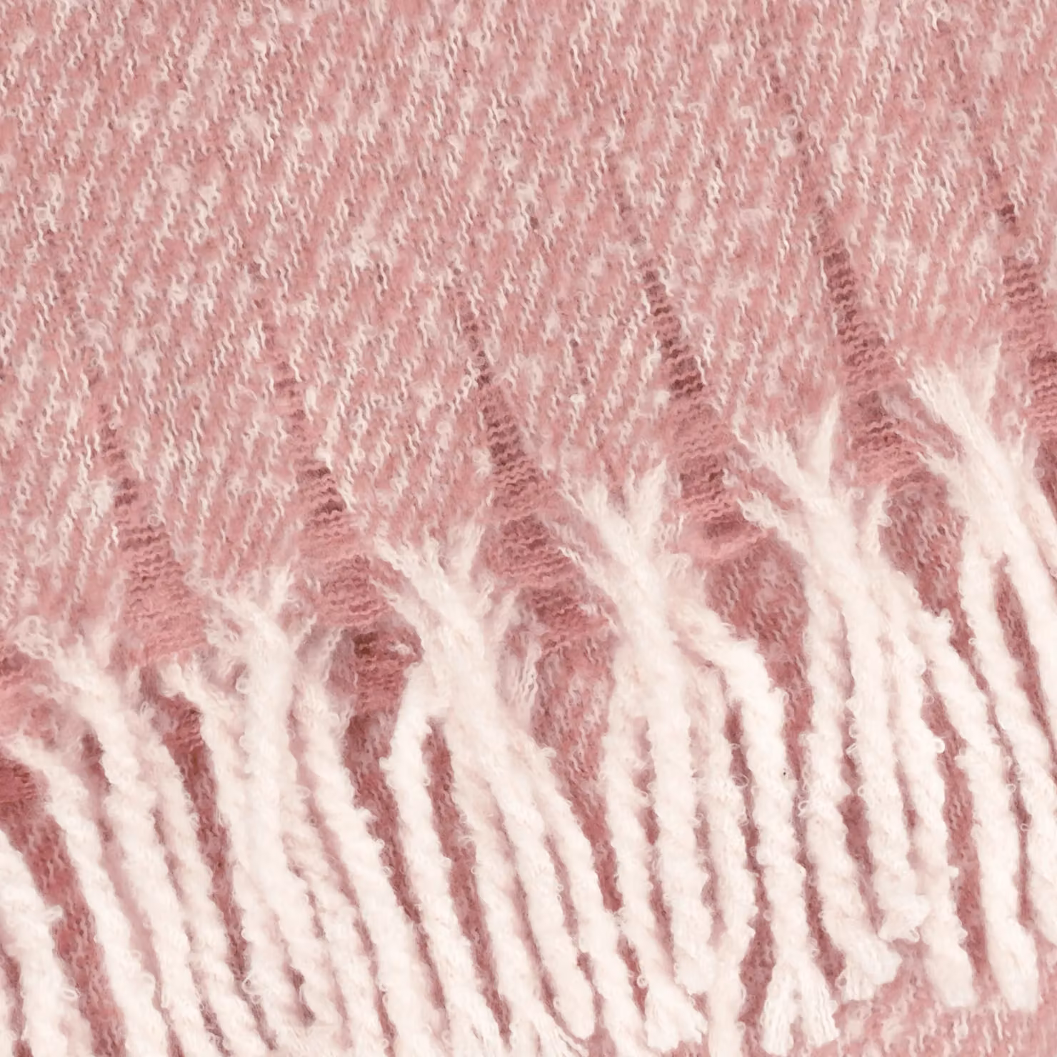 Wylder Nature Isla Woven Throw with Fringes in Pink, W/D/H: 130 x 180 cm – 3