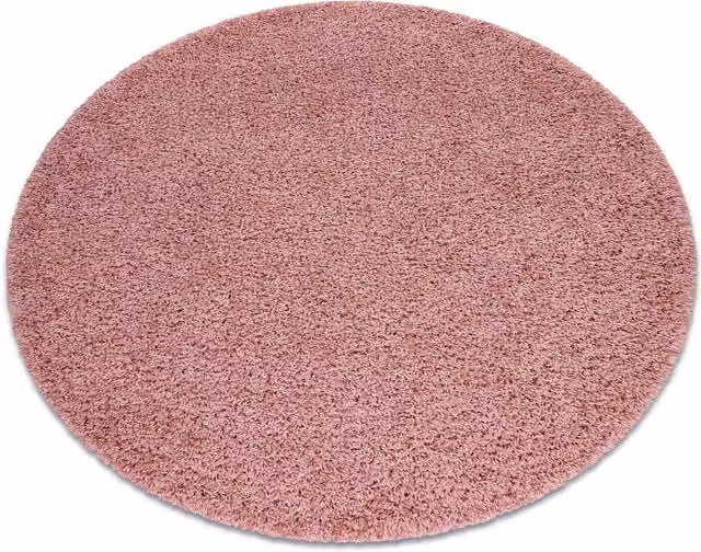 RugsX Soffi Round Pink Polypropylene Rug, Diameter: 100 cm