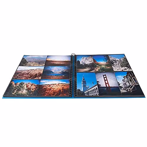 Exacompta Milano Spiral Photo Album with 360 Photos and 60 Pages, W: 22.5 cm, H: 32.5 cm – 2