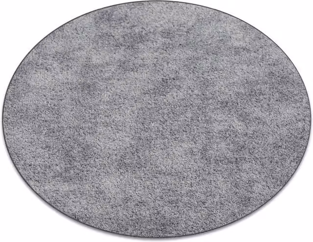 RugsX Circle Serenade Round Rug in Grey, Diameter: 133 cm