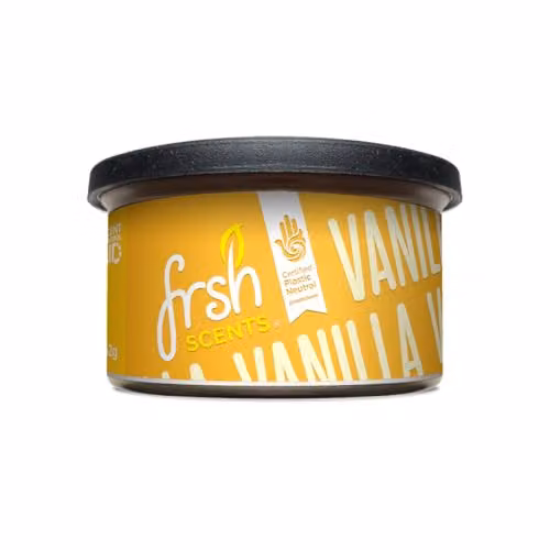 Frsh Scents Vanilla Organic Tin Air Freshener for Car and Home – 3