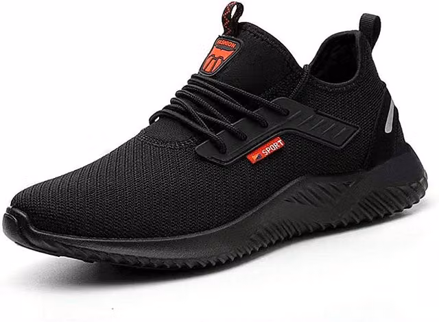 Safety Brands Men's Lightweight Water Resistant Safety Air Trainer Boots with Steel Toe Cap, Black, Size 11 – 1
