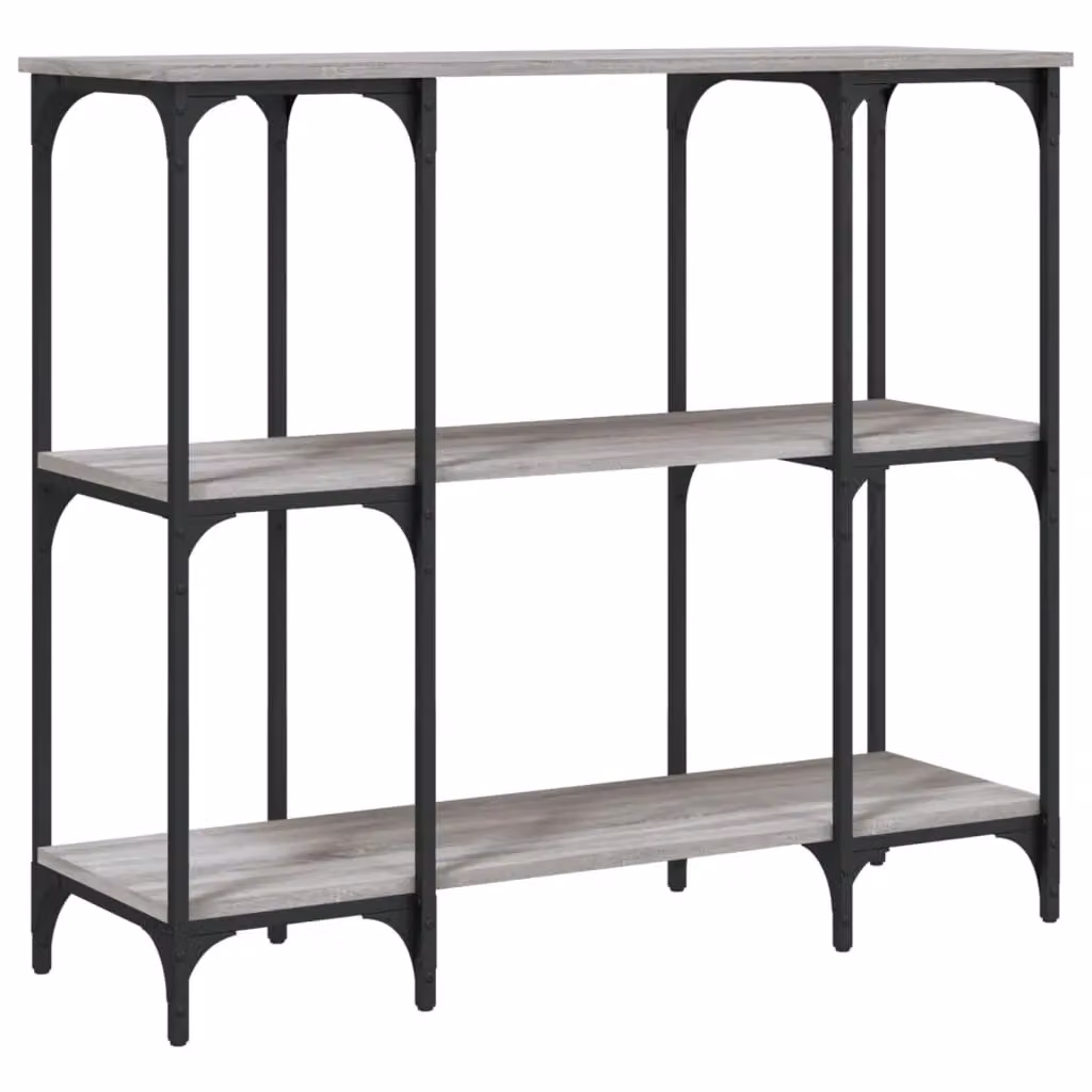 Berkfield Home Grey Sonoma Console Table, W/D/H: 102 x 35 x 90 cm – 2