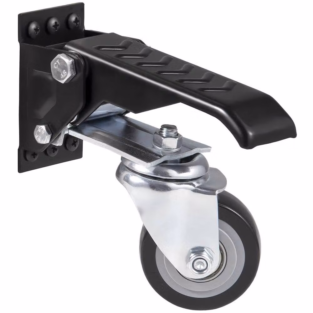 VEVOR Heavy Duty Steel Caster Wheels Set of 4, Black – 10