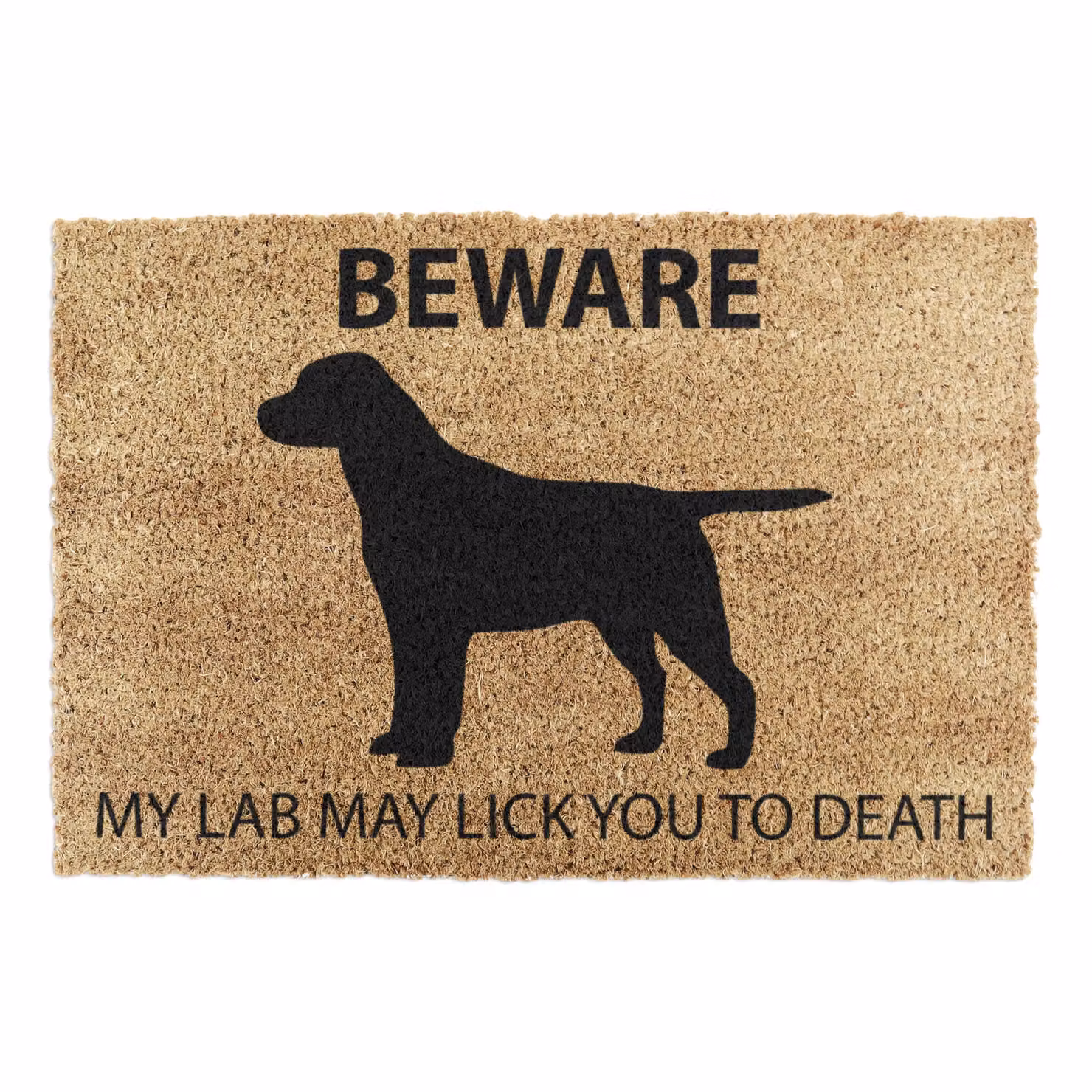 Artsy Mats Labrador Doormat, Brown, W: 60 cm, D: 40 cm – 3