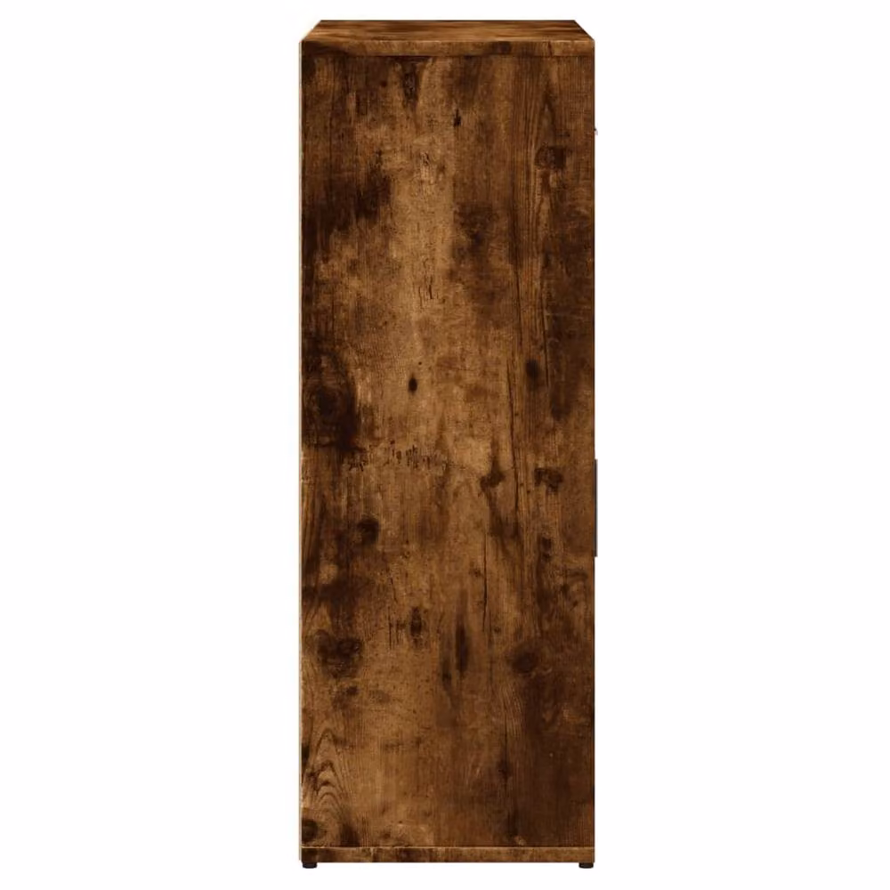 Berkfield Home Smoked Oak Sideboard in Brown, W/D/H: 60 x 30 x 84 cm – 4