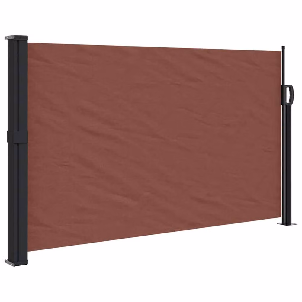 Berkfield Home Retractable Single Side Awning in Brown, W/D/H: 600 x 120 cm – 2