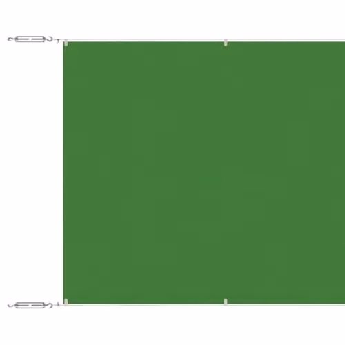 vidaXL Vertical Wall-Mounted Awning in Light Green, W/H: 800 x 140 cm, Polyester Fabric – 1