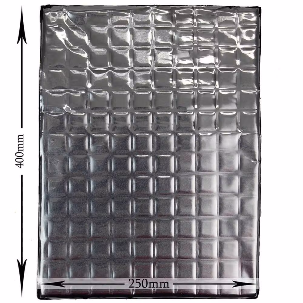 Nordara Sound Deadening Proofing Mat in Silver, W: 100 cm, L: 300 cm – 2
