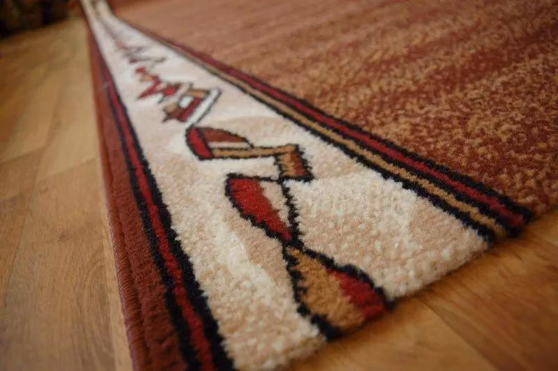 RugsX Bcf Filip Runner in Brown, W: 90 cm, L: 230 cm – 2