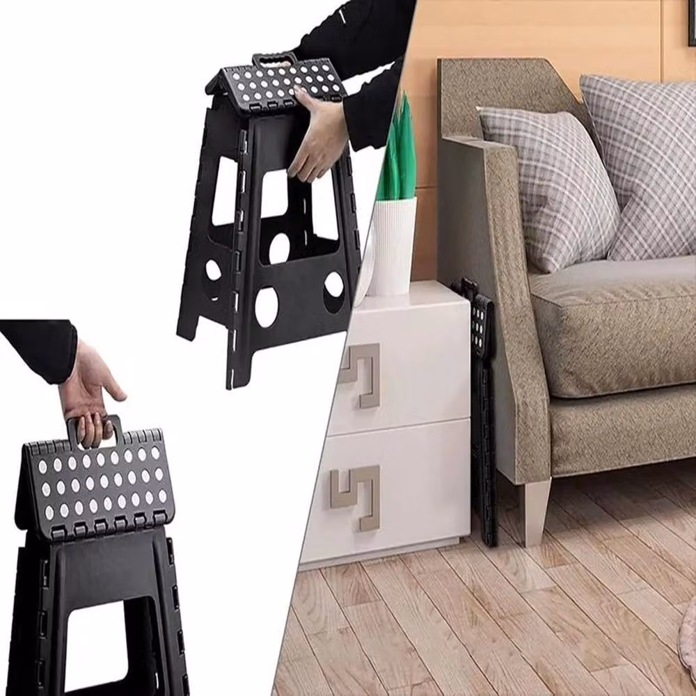 PAWNORA Black Anti Slip Folding Step Stool – 2
