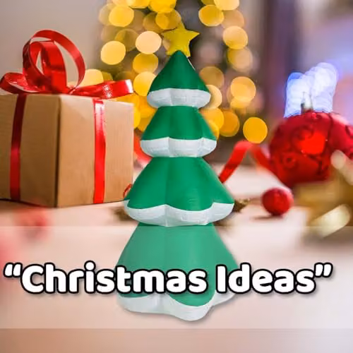 VFM e-Store Inflatable Green Christmas Tree Decoration, H 198 cm x W 90 cm – 5