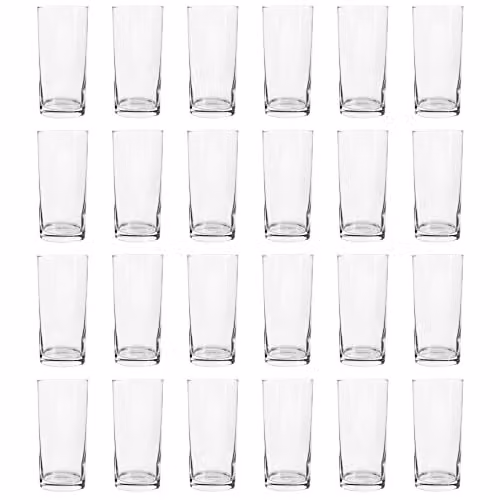 Argon Tableware Transparent Glass Tumbler Pack of 24, 295ml – 1